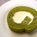 ちょこふみ's cooksnap of when they made 抹茶ホワイトチョコクリームロール.