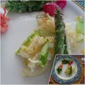 melmarilyn's cooksnap of when they made アスパラ & 新玉ねぎ のかき揚げ.