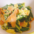 もんダック's cooksnap of when they made たまごフワフワ！カーボロネロの卵とじ.