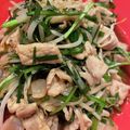 SASAぴー's cooksnap of when they made 豚肉ともやしの黄金炒め.