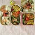 みかかめ's cooksnap of when they made アスパラとベーコンとしめじのバター炒め.