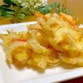 ルパンのかあさん☆彡's cooksnap of when they made 人参と新玉のかき揚げ.