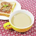 ふうはっちゃん's cooksnap of when they made 私好み♡甘過ぎないカフェオレ.