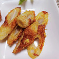 monjimari's cooksnap of when they made ちくわのカレーマヨチーズ焼き.