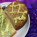 ankotetu's cooksnap of when they made あかりと粉チーズのトースト.