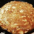 まきを。's cooksnap of when they made 台所で立ち食いもんじゃ.
