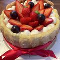 ピャッピャ先生's cooksnap of when they made クリスマスにも☆シャルロットケーキ☆.