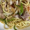 67luna's cooksnap of when they made 豚玉ピーマンのだし醤油ナンプラー焼きそば.