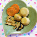 チェックのミニくま's cooksnap of when they made 小芋（里芋）とうす揚げ・椎茸の煮物♪.