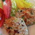 Yuuko7i's cooksnap of when they made ヘルシー低糖質☆絹豆腐ハンバーグ☆.