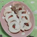 赤い電話's cooksnap of when they made 鶏むね肉の梅大葉ロール.