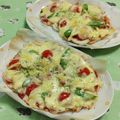 赤い電話's cooksnap of when they made 鶏胸肉が生地になったー!!!糖質オフピザ.