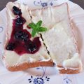 ♡sayulily♡'s cooksnap of when they made こどもレシピ♪チーズケーキ風トースト.