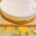 マローファットピース's cooksnap of when they made さっぱりヨーグルトケーキ(レアチーズ風).