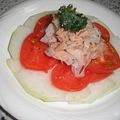 ミセスＡ's cooksnap of when they made トマトと冬瓜のオシャレサラダ♪.