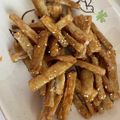 くみか1223's cooksnap of when they made とまらないゴボウの甘辛揚げ.