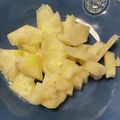 ピーナッツ子♪'s cooksnap of when they made ピーチパインの切り方.