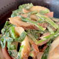miyo・'s cooksnap of when they made ニラとちくわのコチュマヨ和え.