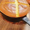 もこもこtrain's cooksnap of when they made ふわふわカステラパンケーキ.