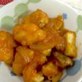 Kユリコ's cooksnap of when they made 鶏むね肉とエリンギでエビチリ♪簡単手作り.