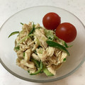 しげその's cooksnap of when they made 鶏ささみとキュウリの中華和え.