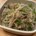 ネムサマ's cooksnap of when they made レンジで！雪国まいたけ極ともやしのナムル.
