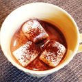 もふもふクロさん's cooksnap of when they made マシュマロショコララテ.