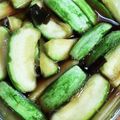 にゅこ's cooksnap of when they made 簡単♪小メロンの浅漬け.