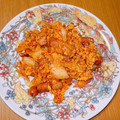 あゆりなこ's cooksnap of when they made ウインナーとキムチの卵炒め.