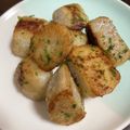 まんまーるさん's cooksnap of when they made ♫里芋の青のりチーズ焼き♫.