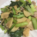 クックL7T7EH☆'s cooksnap of when they made 筍と豚肉と小松菜のオイスター炒め.