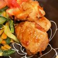 Mieまま's cooksnap of when they made 鶏もも肉のトマト照り焼き.