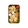 クック4649★'s cooksnap of when they made キャラ弁＊いなりリス&しめじどんぐり＊.