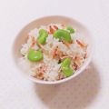 まあまま☆0403's cooksnap of when they made そら豆と桜海老の春色ごはん.