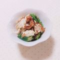 まあまま☆0403's cooksnap of when they made オクラと鶏むね肉の梅昆布和え.