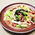 Dellaたん's cooksnap of when they made 小松菜と豚のオイ味噌炒め.
