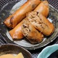 dimbula121's cooksnap of when they made ♧豚肉と竹の子だけの春巻き♧.