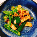 ◎ゆうさん's cooksnap of when they made 簡単！エリンギとピーマンのバター醤油炒め.