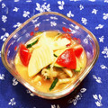ハーブだいすき's cooksnap of when they made たけのことトマトの柚子胡椒マリネ！.