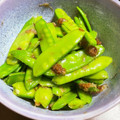 Cook☆Bake's cooksnap of when they made 韓国風♪さやえんどうのおかか和え.