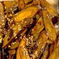 1035's cooksnap of when they made 簡単！おつまみにも！ピリ辛ごぼう炒め.