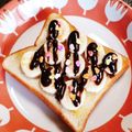 もふもふクロさん's cooksnap of when they made 食パンでチョコバナナ.