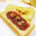 ふうはっちゃん's cooksnap of when they made トーストにココナッツと餡子と珈琲を.