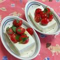 赤い電話's cooksnap of when they made ３分で完成☆大葉とトマトのイタリアン豆腐.