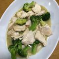 ☆hiroppy☆'s cooksnap of when they made 鶏ムネとブロッコリーのガーリックマヨ炒め.