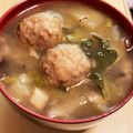 PMM's cooksnap of when they made 簡単♡チンゲンサイと肉団子の中華スープ.