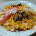 楽食いちばん's cooksnap of when they made たけのこと海老のちらし寿司。.