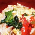 クックPQKFPW☆'s cooksnap of when they made 辛ラーメンで酸辣湯麺風.