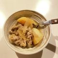ぬこたん✩'s cooksnap of when they made 豚こまと新じゃがのニンニク胡麻煮♪.
