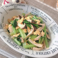ゆっぽ's cooksnap of when they made 小松菜とエリンギとふわふわ卵の中華炒め.